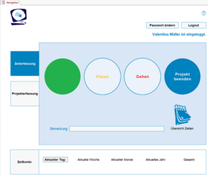 Zeiterfassung Projektzeiten