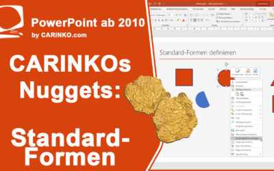 PowerPoint-Nugget: Standard-Formen
