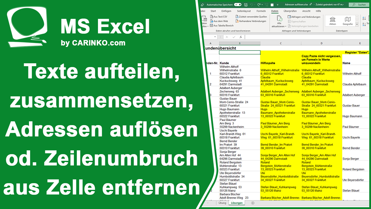 Excel_Text-verketten_Zeilenumbruch-aus-Zelle-entfernen