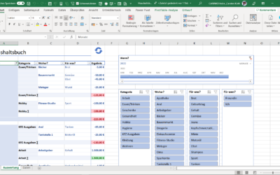 Haushaltsbuch in MS Excel